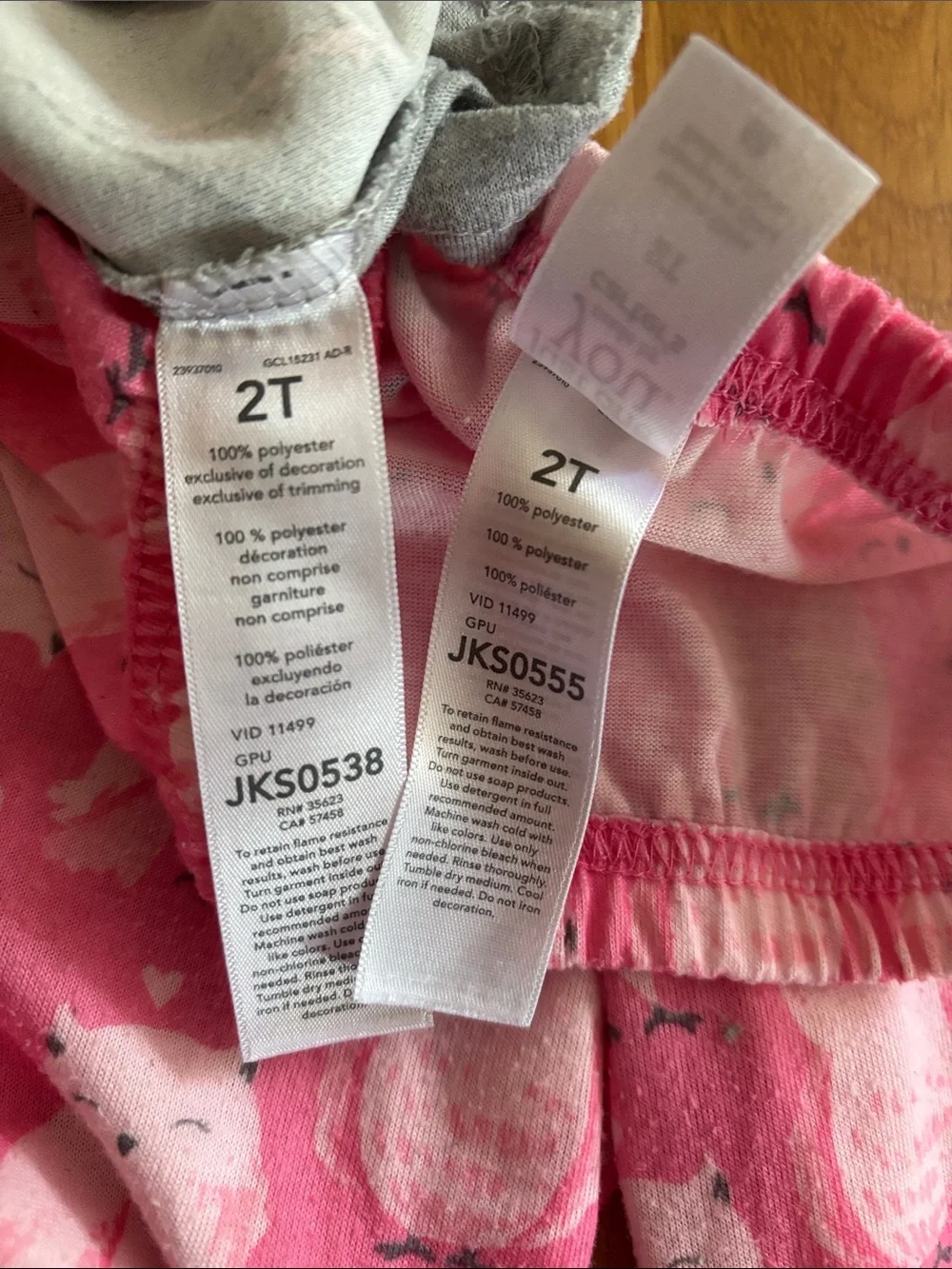 2T Carter’s Owl Pajama Set